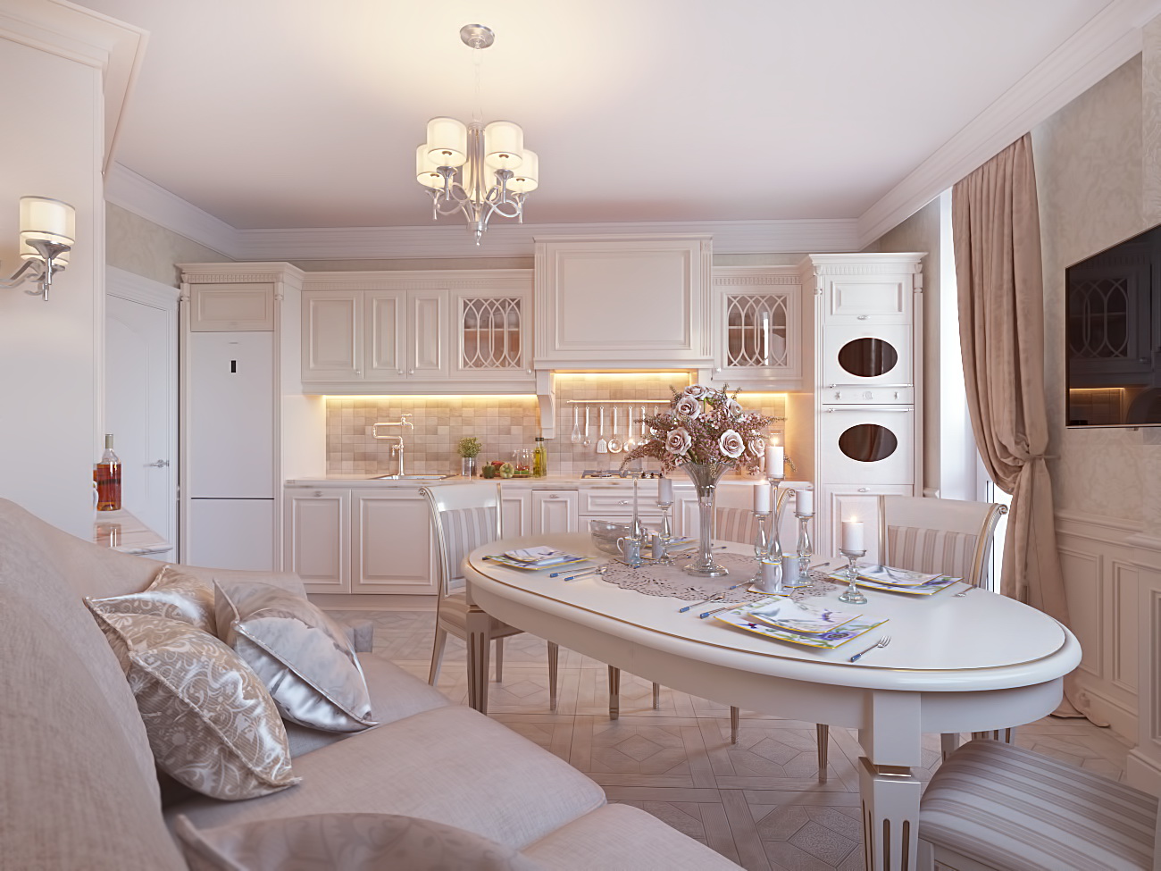 Дизайн трехкомнатной квартиры: подготавливаем помещение к ремонту