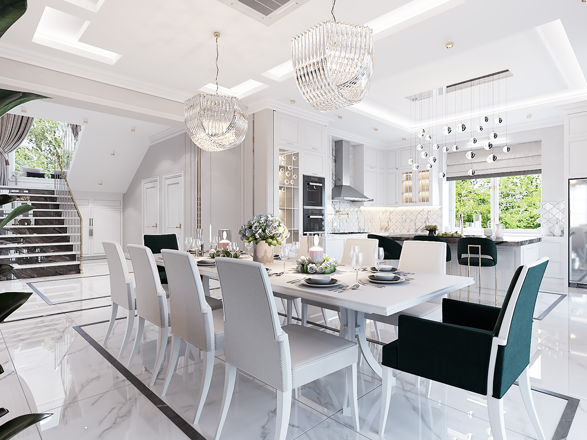 Кухня-гостиная. Дизайн.