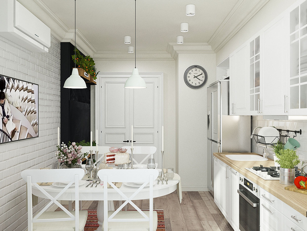 Скандинавский дизайн 4-комнатной квартиры: изыск и лаконичность