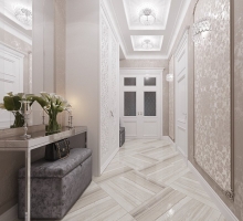 3-х Комнатная квартира 101 кв. м. ЖК "Манхеттен" в классическом стиле