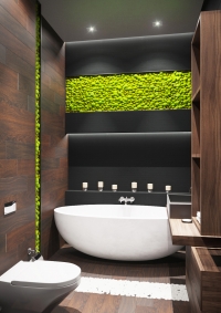 Дизайн 3-х комнатной квартиры в ЖК "Вдохновение" в стиле лофт