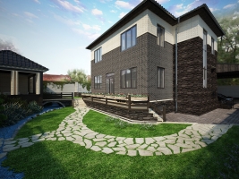 Ландшафтный дизайн. Проект участка площадью 650 кв. м.